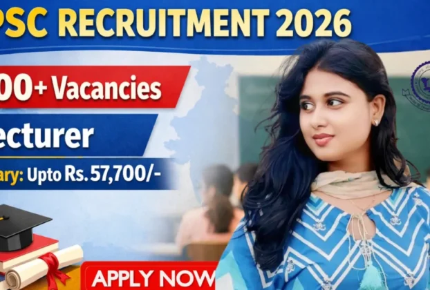 JPSC Lecturer Recruitment 2026 Notification