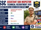 BPSSC Assistant Sub Inspector Technical Recruitment 2026 for 22 Posts