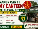 Danapur Cantt Army Canteen Bharti 2026 for 10th Pass