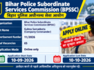 BPSSC Company Commander Recruitment 2026 – Apply Online for 65 Gulma Samadesta Vacancies